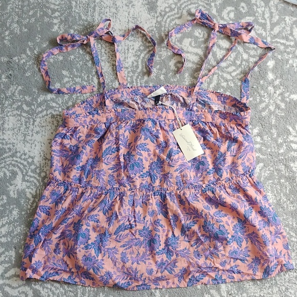 Women's Universal Thread brand tiered tie at the shoulder tank top size XL NWT - Picture 2 of 10